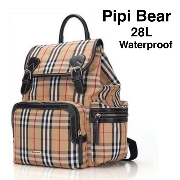 pipi bear Handbags - Pipi Bear Baby Nappy Changing Backpack Bag Large-Capacity, Multi-Functiona⭐️⭐️⭐️